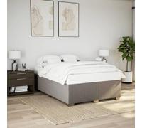 CIOURSTO Fiame del Letto: Letto Cuscino per Camera da Letto, Cornice a Doppio Letto, un Letto Moderno in Stile con Gambe e Telaio (140 x 190 cm)