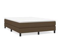 CIOURSTO Letto Boxspring, Materiale Legno e Molle Confezionate Singolarmente, Letto Imbottito Singolo o Matrimoniale con Materasso e Coprimaterasso (140 x 200 cm)