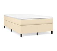 CIOURSTO Letto Boxspring, Materiale Legno e Molle Confezionate Singolarmente, Letto Imbottito Singolo o Matrimoniale con Materasso e Coprimaterasso (120 x 200 cm)