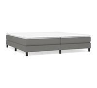 CIOURSTO Letto Boxspring, Materiale Legno e Molle Confezionate Singolarmente, Letto Imbottito Singolo o Matrimoniale con Materasso e Coprimaterasso (200 x 200 cm)