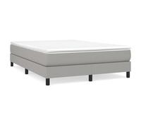 CIOURSTO Letto Boxspring, Materiale Legno e Molle Confezionate Singolarmente, Letto Imbottito Singolo o Matrimoniale con Materasso e Coprimaterasso (160 x 200 cm)