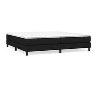 CIOURSTO Letto Boxspring, Materiale Legno e Molle Confezionate Singolarmente, Letto Imbottito Singolo o Matrimoniale con Materasso e Coprimaterasso (200 x 200 cm)