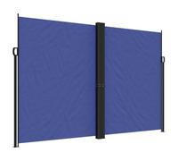 CIOURSTO Tenda Laterale Retrattile, Tessuto in Poliestere e Struttura in Acciaio, Schermo Retrattile per Patio, Giardino, Balcone o Ufficio, Acqua e Raggi UV (220 x 1200 cm)