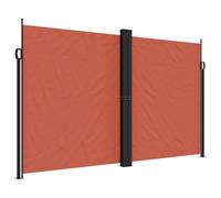 CIOURSTO Tenda Laterale Retrattile, Tessuto in Poliestere e Struttura in Acciaio, Schermo Retrattile per Patio, Giardino, Balcone o Ufficio, Acqua e Raggi UV (200 x 1000 cm)