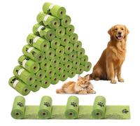 CIOXSOIO 800 Pezzi Sacchetti Cane Cacca, 30x22cm Sacchetti Igienici per Cani, Robusto e Prova di Perdite Sacchetti per Cani, Portatile Bustine Cacca Cane per Interni ed Esterni, Verde