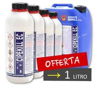Zapi CIPEKILL Insetticida Cipermetrina 10% Zanzare Mosche Zecche Pulci 1 LT