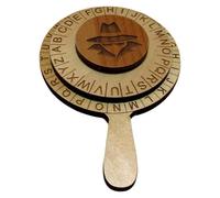 Cipher Wheel - Disco Di Decodifica Per Detective Spia, Anello Puzzle Con Password, Oggetto Per Stanza Di Fuga | Gadget Creativo Per La Decrittazione Del Codice Segreto Con Design Rotante Per Divertent