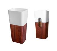 CIPI Woody Free Standing Lavandino da terrain Istone e legno con vasca capiente