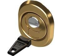 Cipierre Defender Magnetico Porte Blindate in Ottone Lucido con Cilindro Sagomato con 5 Chiavi 38 x 50 x 25 mm - BKLOL25