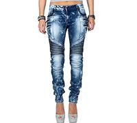 Cipo & Baxx da Donna Jeans WD361-bans Blu W26/L34