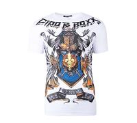 Cipo & Baxx da Uomo Maglietta CT743 Bianco XL