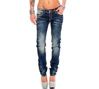 Cipo & Baxx Jeans da Donna WD256-bans Blu W25/L30