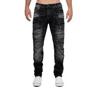 Cipo & Baxx Jeans da Uomo CD491 Nero W30/L32