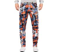 Cipo & Baxx Jeans da Uomo CD494-bans Blu W33/L34