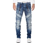 Cipo & Baxx Jeans da Uomo CD576-bans Blu W34/L32