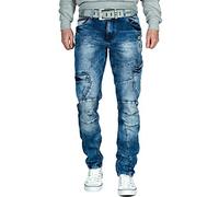 Cipo & Baxx Jeans Uomo CD478-bans Blu W31/L32
