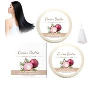 Cipolla Biotin Shampoo Bar, Barra di fissaggio per capelli con rosmarino, per capelli morbidi e lisci, volume e lucentezza, per tutti i tipi di capelli, cura quotidiana con sensazione di freschezza a
