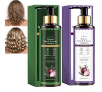 Cipolla Biotina Idrosol & Rosmarino Shampoo e Balsamo Set, Nutriente & Shampoo Lucido Capelli e Balsamo, Liscio, Ammorbidente & Volumizzante Cura dei Capelli, Delicata Cura Quotidiana per (2pcs)