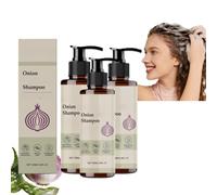 Cipolla Biotina Rosemary Shampoo, Shampoo idratante per processo di colorazione, shampoo chiarificanti per costruzione, idratante per capelli secchi e danneggiati (3)