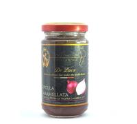 Cipolla Caramellata Di Cipolla Rossa Di Tropea IGP De Luca,Antica Tradizione,Vasetto In Vetro 230g, Lavorata Dal Fresco 100% Italiana Made in Calabria