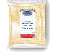 Cipolla Granulata (Busta da 100g) - Granuli di Cipolla Secca Disidratata 100% Naturale Spezia Aromatica Senza Additivi per Soffritto Sughi Salse e Condimenti Qualità Premium (Cipolla Granulata)