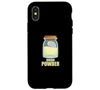 Cipolla in polvere sapore di spezie Cucina alimentare Custodia per iPhone X/XS
