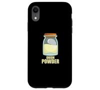 Cipolla in polvere sapore di spezie Cucina alimentare Custodia per iPhone XR
