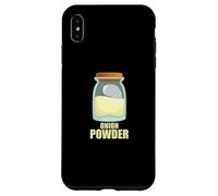 Cipolla in polvere sapore di spezie Cucina alimentare Custodia per iPhone XS Max