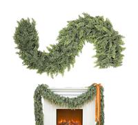 Cipresso artificiale di Natale | Composizione di cipresso naturale | Arrangiamento decorativo per mobile TV, porta fuoco, maniglie, decorazione da parete per interni ed esterni