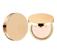 Cipria compatta opaca con impostazione impermeabile, fondotinta impeccabile per il controllo dell'olio, correttore viso a lunga durata a copertura totale, linee sottili lisce (Light)