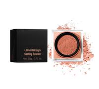 Cipria in polvere libera, formula leggera per un finish opaco impeccabile, trucco a lunga tenuta con controllo naturale del sebo e coprenza modulabile per un incarnato levigato e pori minimizzati