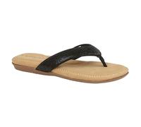 Cipriata Alcee Diamante Sandali Da Donna In Tessuto Nero Slip On