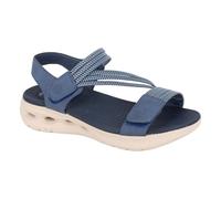 Cipriata Elena da Donna Casual Pelle Moda Designer Sandali Estivi Navy
