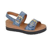 Cipriata Milio Moda Donna Estate Stilista Sandali Casual Blu