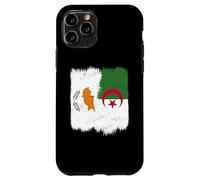 Cipro Algeria Mezza bandiera Cipro Algeria patrimonio algerino Custodia per iPhone 11 Pro