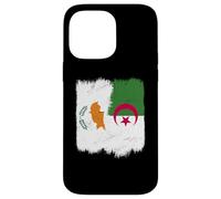 Cipro Algeria Mezza bandiera Cipro Algeria patrimonio algerino Custodia per iPhone 14 Pro Max