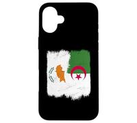 Cipro Algeria Mezza bandiera Cipro Algeria patrimonio algerino Custodia per iPhone 16 Plus