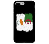 Cipro Algeria Mezza bandiera Cipro Algeria patrimonio algerino Custodia per iPhone 7 Plus/8 Plus