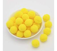 Circa 30mm 20 pezzi Pompon mini colorati per il bricolage, sfere di feltro, pom pom colorate, palline di peluche piccole, ciuffetti soffici per decorare, abbellire, cucire, fai da te, artigianato
