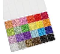 Circa 5200 pezzi 24 griglia perline di riso scatola fatta a mano fai da te gioielli bracciale orecchini Kandi gioielli accessori materiali-style7-1box