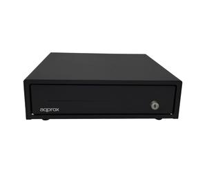 Circa APPCASH33 Cassetto contanti manuale/automatico Nero