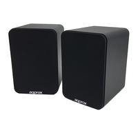 Circa APPSPK02BK Altoparlanti wireless neri con 2 supporti a parete