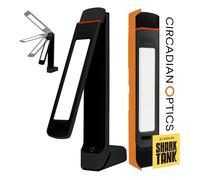 Circadian Optics Lampada da scrivania Lumos 2.0 per terapia della luce, come visto su Shark Tank | LED a spettro completo senza raggi UV da 10.000 LUX | Lampada solare pieghevole portatile regolabile