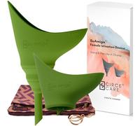CIRCE CARE 2nd Gen SuAmiga - Dispositivo pieghevole per la minzione femminile; Imbuto per pipì da donna con borsa impermeabile, orinatoio femminile portatile per fare pipì in piedi, per camp/viaggio