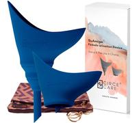 CIRCE CARE 2nd Gen SuAmiga - Dispositivo Pieghevole per la minzione Femminile; Imbuto per pipì da Donna con Borsa Impermeabile, orinatoio Femminile Portatile per Fare pipì in Piedi, per Camp/Viaggio