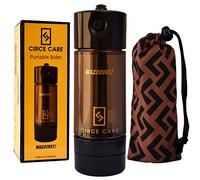 CIRCE CARE Bidet da viaggio portatile con pompa a pressione, senza batteria, mini spruzzatore per bidet personale; per campeggio e esterni; bottiglia Peri per postpartum, emorroidi, cura perineale