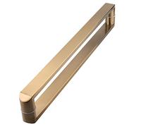 CIRCIR Double Sided Sliding Barn Door Handles,Door Pull Stainless Steel Door Handle Pull, Interior/Exterior Gates Handle, for Bathroom WC Bank Conference Room(Gold,84cm/33inch)