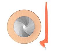 Circle Drawing Maker, regolabile Strumento di disegno del cerchio Strumento in alluminio moo rotondo righello che traccia lo strumento geometrico per il disegno di disegno in legno
