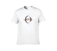 Circle Final Men Adult Short Sleeve White XXL