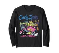 Circle Jerks 91 Tour Illustrazione Maglia a Manica